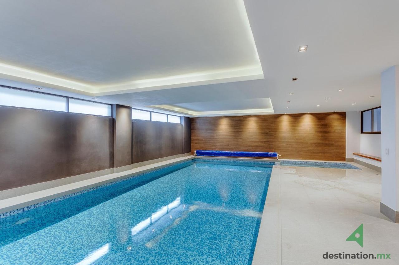 Charming Apartment With Pool, Gym, And Jacuzzi - Kansas 113 Mexico City Exterior photo
